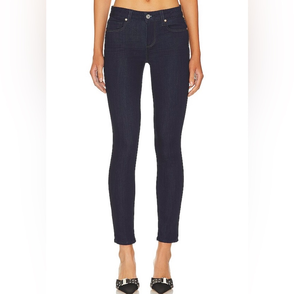 Paige Denim Verdugo Crop Jeans, Dark Modern Wash, size 29